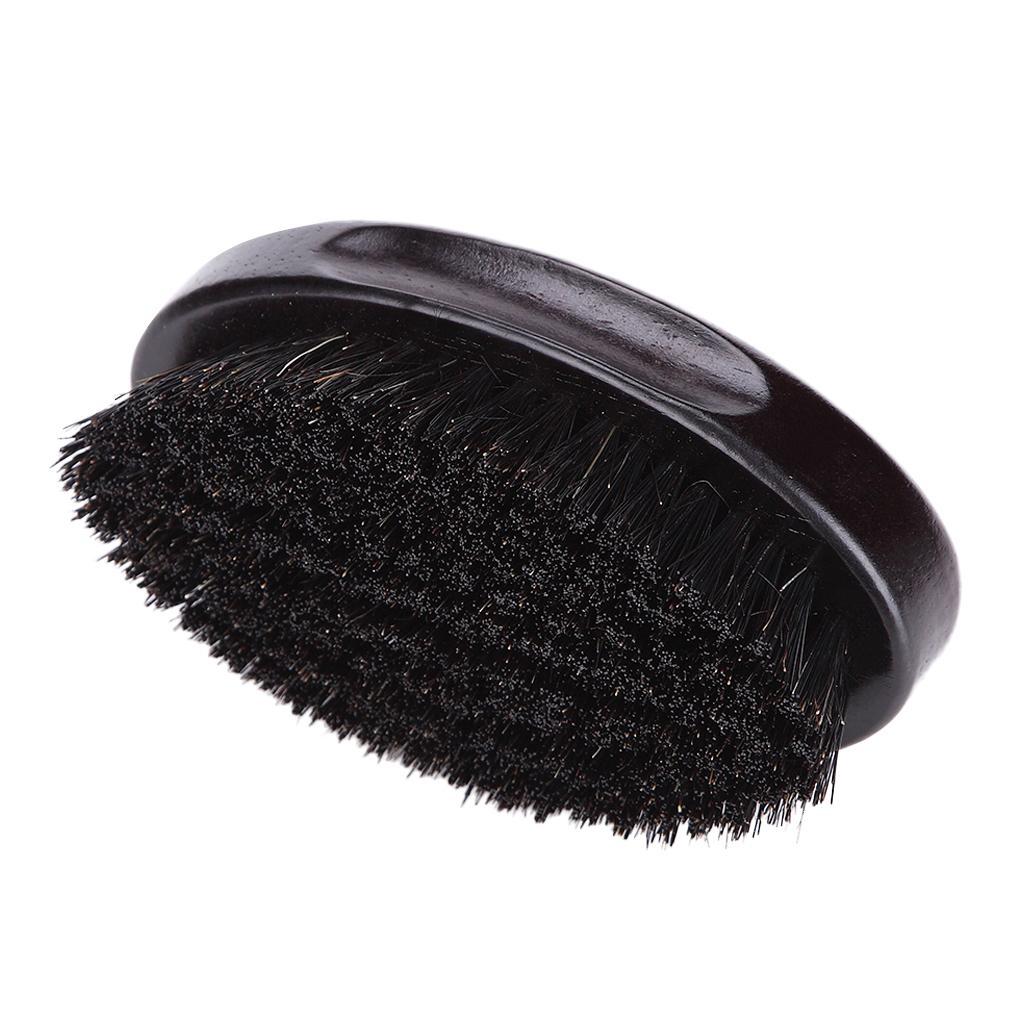 Men'S Grooming Hairstyles - Brosse à moustache en bois naturel,