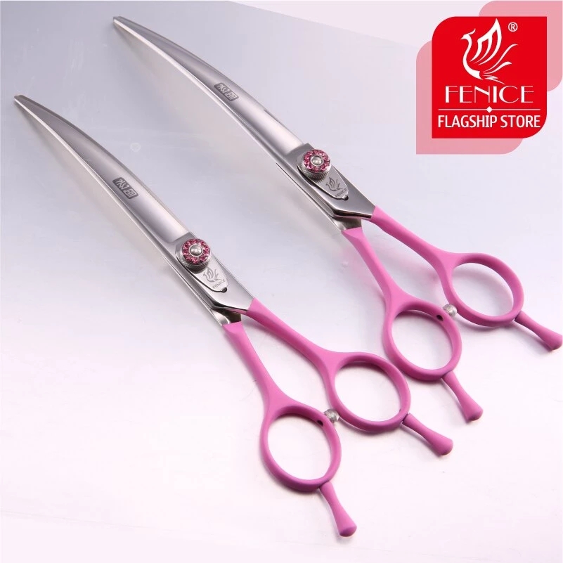 Ciseaux courbés professionnels - Grooming Scissors avis et prix