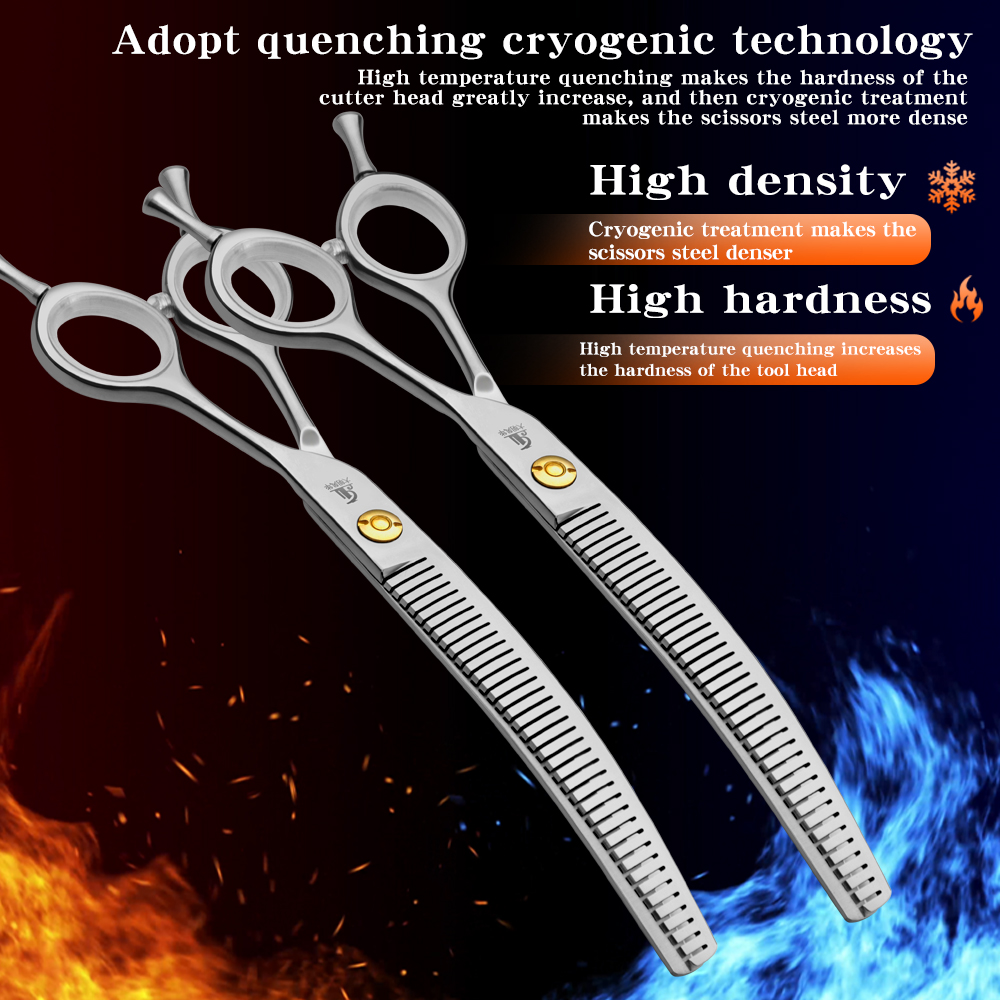 Ciseaux à dents incurvées pour - Grooming Scissors avis et prix