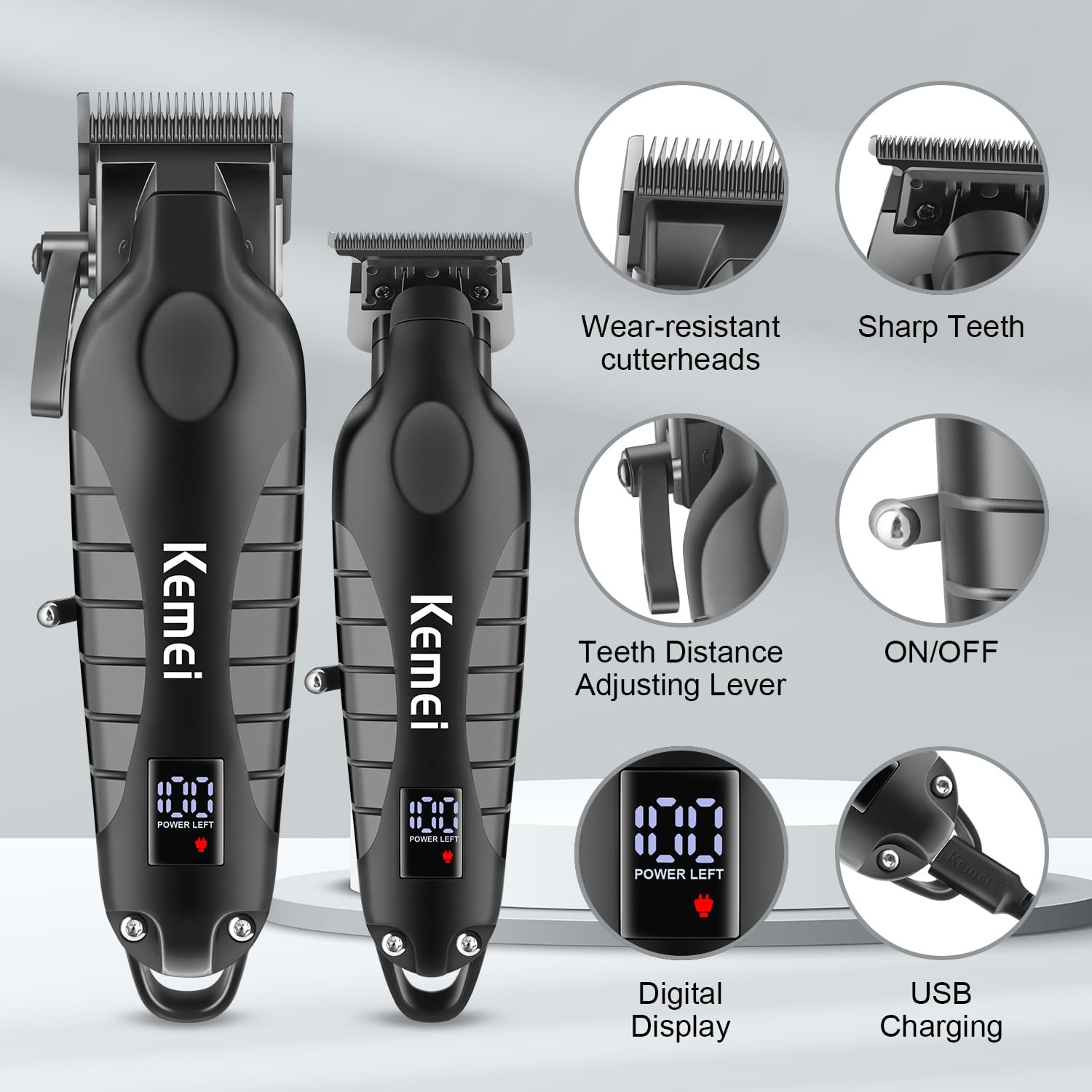 Kemei Kit de tondeuse à cheveu - Electric Shaver Rotary avis et prix