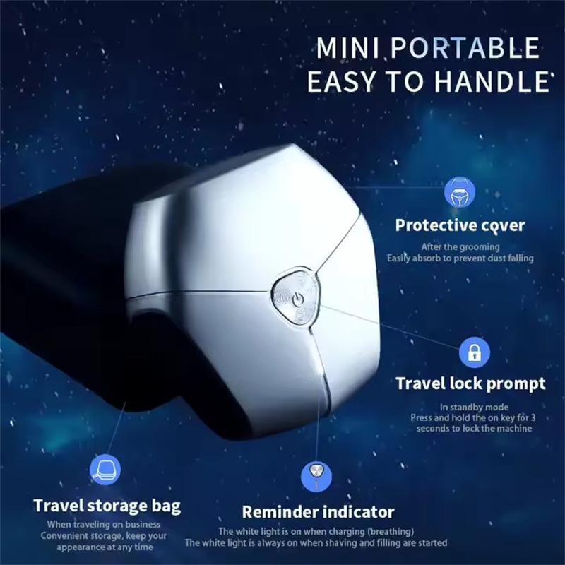 Rasoir rotatif miniature Mijia - Mens Grooming Travel Kit avis et prix