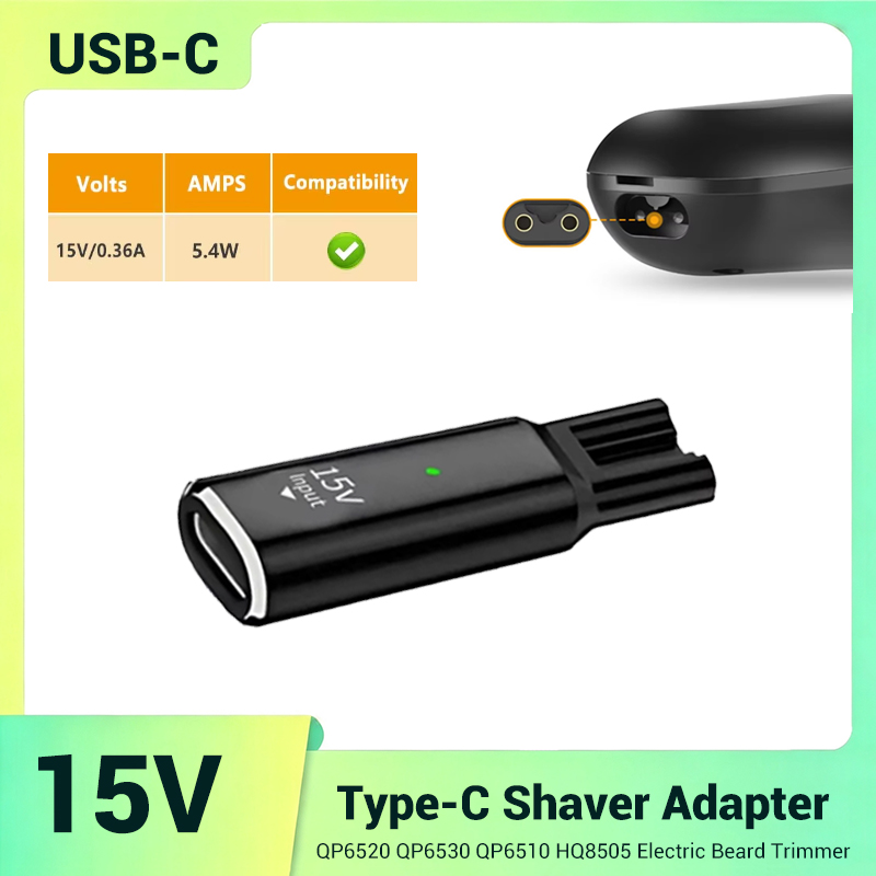 Adaptateur de charge mini USB- - Electric Shaver Rotary avis et prix