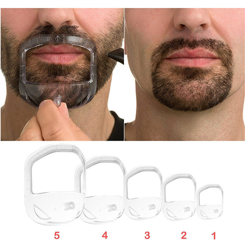 5 pièces/ensemble barbe Shaper - Grooming Kit avis et prix